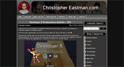 Desktop Screenshot of christophereastman.com
